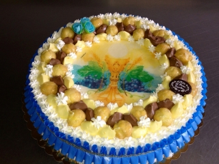 Torta farcita prima comunione